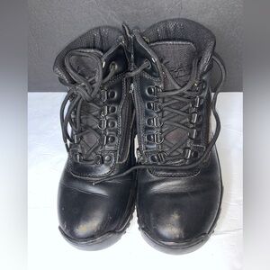 Ridge Footwear  Men's Air-Tac Mid Side Zipper Steel Toe Boots - Size 6